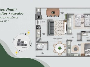 Apartamento em Praia Grande - Campo da Aviação